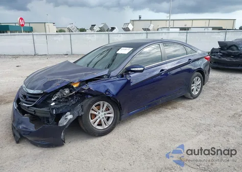2014 Hyundai Sonata Gls from USA, damaged, VIN 5NPEB4AC4EH849493